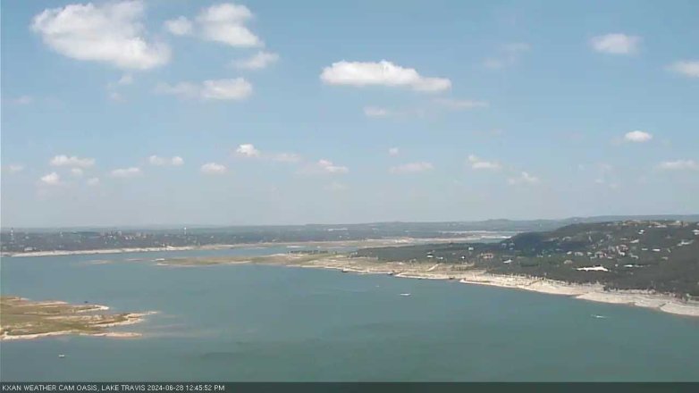 Lake Travis webcam, June 28, 2024 12:45 PM CT