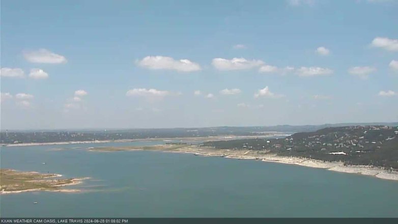 Lake Travis webcam, June 28, 2024 1:00 PM CT