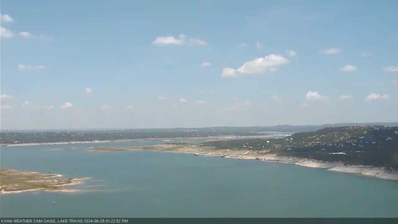 Lake Travis webcam, June 28, 2024 1:25 PM CT