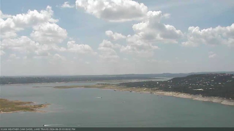 Lake Travis webcam, June 28, 2024 3:00 PM CT