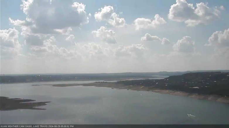 Lake Travis webcam, June 28, 2024 5:00 PM CT