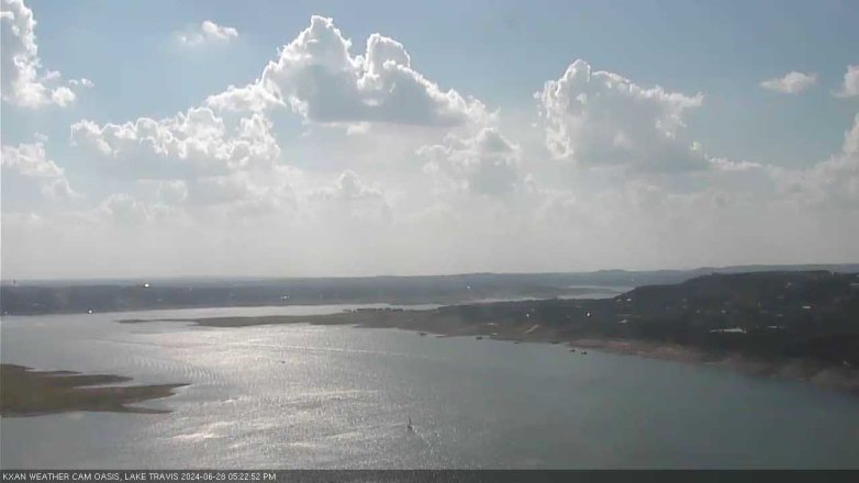 Lake Travis webcam, June 28, 2024 5:25 PM CT