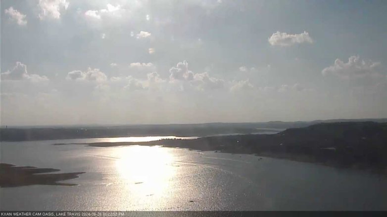 Lake Travis webcam, June 28, 2024 6:25 PM CT