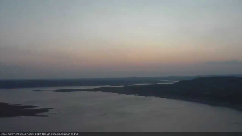 Lake Travis webcam, June 28, 2024 8:45 PM CT