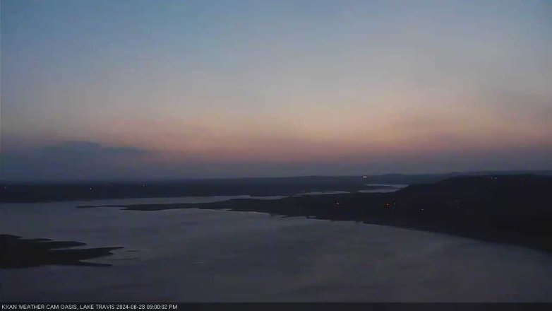 Lake Travis webcam, June 28, 2024 9:00 PM CT