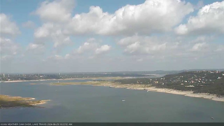 Lake Travis webcam, June 29, 2024 10:25 AM CT
