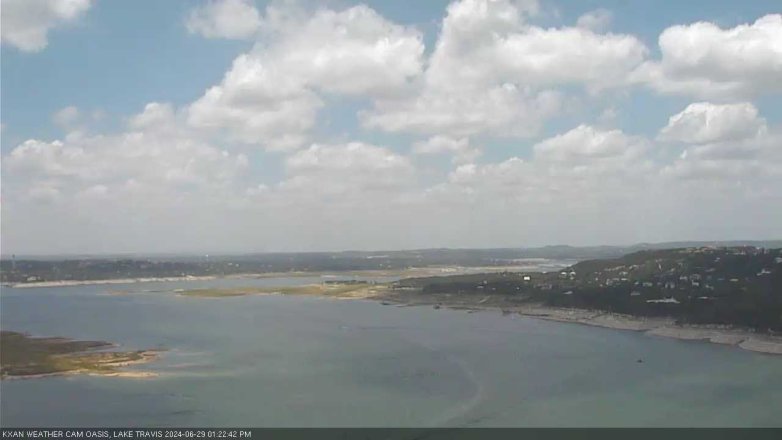 Lake Travis webcam, June 29, 2024 1:25 PM CT