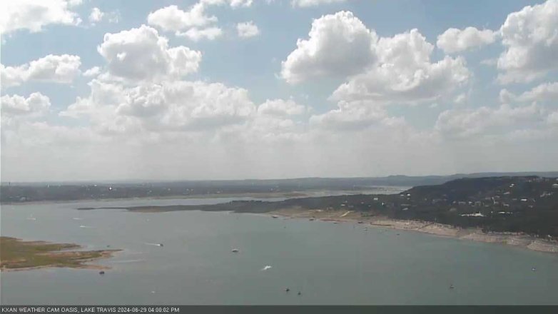 Lake Travis webcam, June 29, 2024 4:00 PM CT