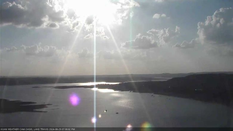 Lake Travis webcam, June 29, 2024 7:00 PM CT
