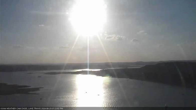 Lake Travis webcam, June 29, 2024 7:25 PM CT
