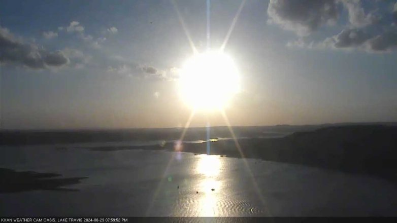 Lake Travis webcam, June 29, 2024 8:00 PM CT
