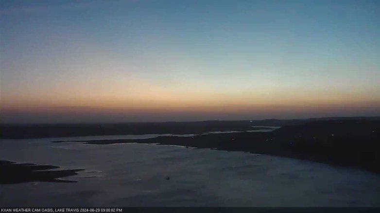 Lake Travis webcam, June 29, 2024 9:00 PM CT