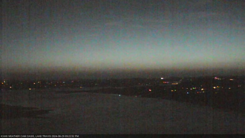 Lake Travis webcam, June 29, 2024 9:25 PM CT