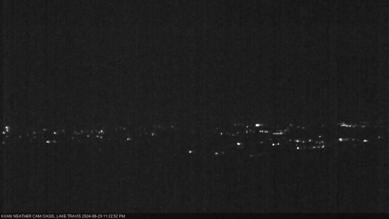 Lake Travis webcam, June 29, 2024 11:25 PM CT