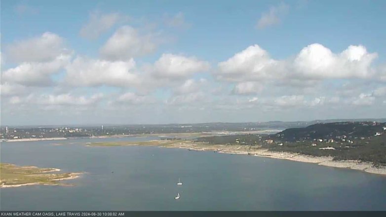 Lake Travis webcam, June 30, 2024 10:00 AM CT
