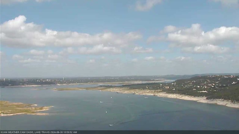 Lake Travis webcam, June 30, 2024 11:00 AM CT