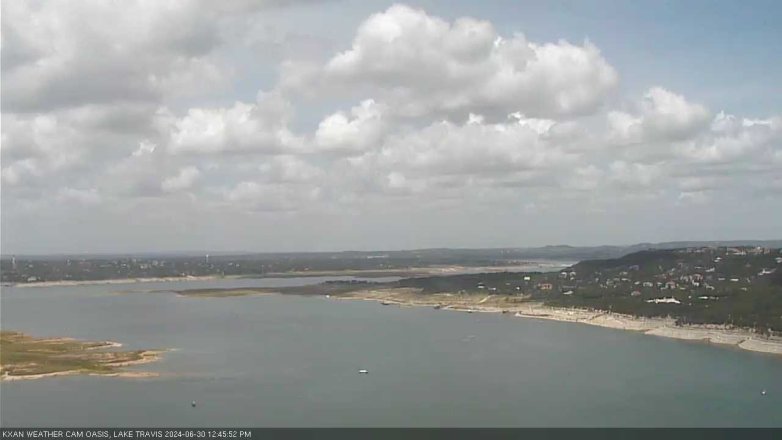 Lake Travis webcam, June 30, 2024 12:45 PM CT