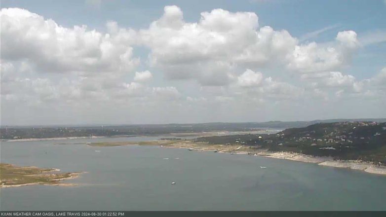 Lake Travis webcam, June 30, 2024 1:25 PM CT