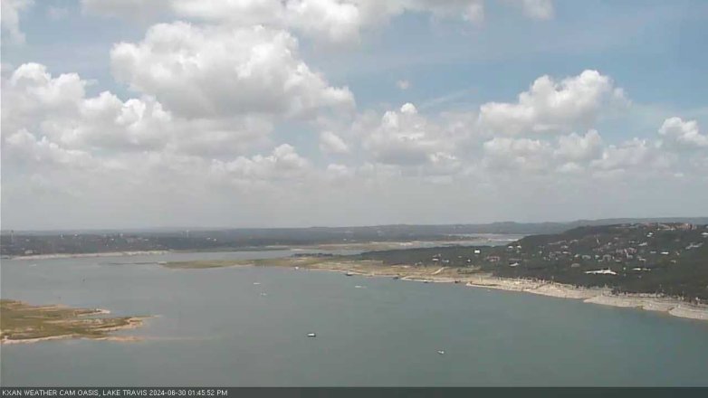 Lake Travis webcam, June 30, 2024 1:45 PM CT