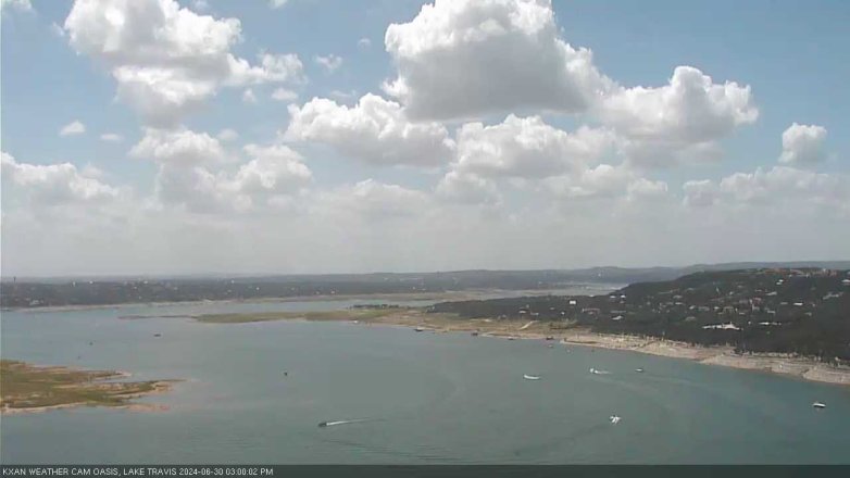 Lake Travis webcam, June 30, 2024 3:00 PM CT