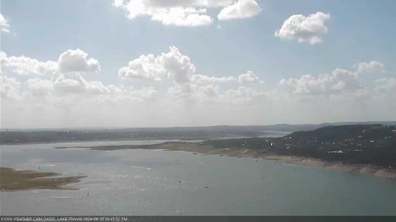 Lake Travis webcam, June 30, 2024 4:45 PM CT