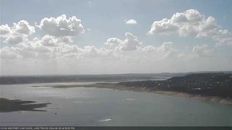 Lake Travis webcam, June 30, 2024 5:00 PM CT