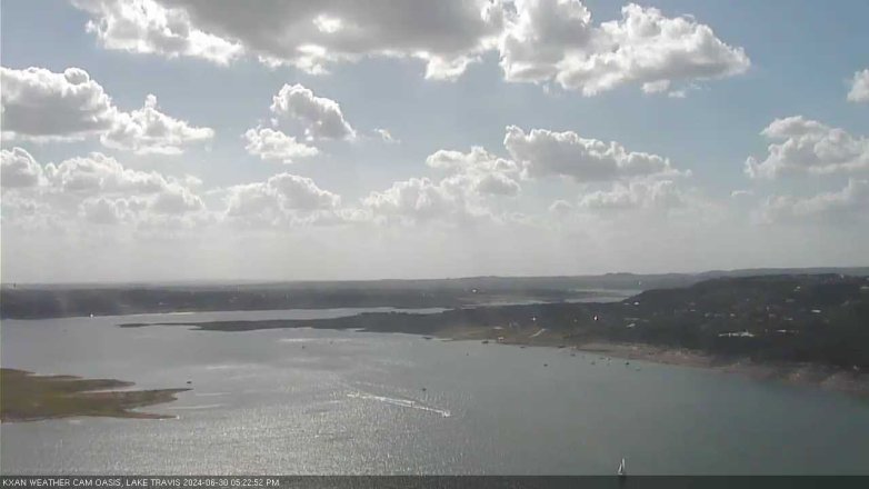 Lake Travis webcam, June 30, 2024 5:25 PM CT