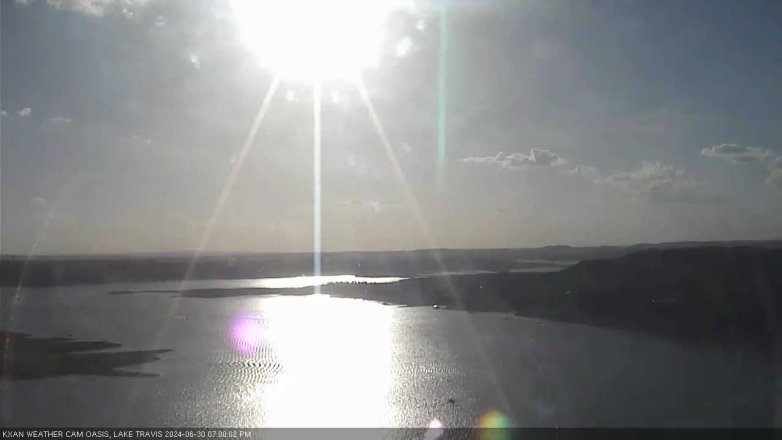 Lake Travis webcam, June 30, 2024 7:00 PM CT
