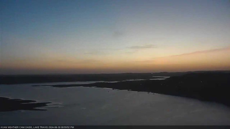 Lake Travis webcam, June 30, 2024 9:00 PM CT