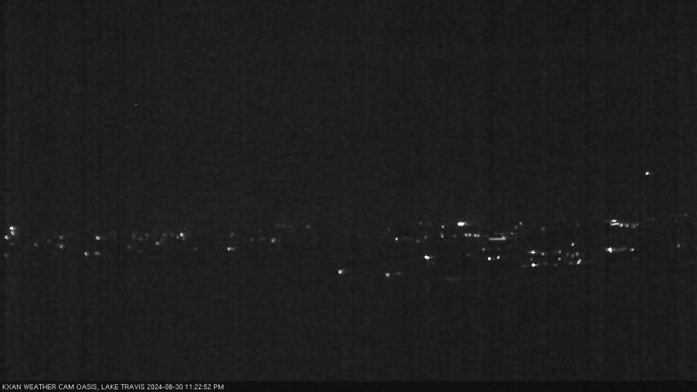 Lake Travis webcam, June 30, 2024 11:25 PM CT