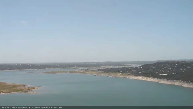 Lake Travis webcam, July 1, 2024 2:45 PM CT