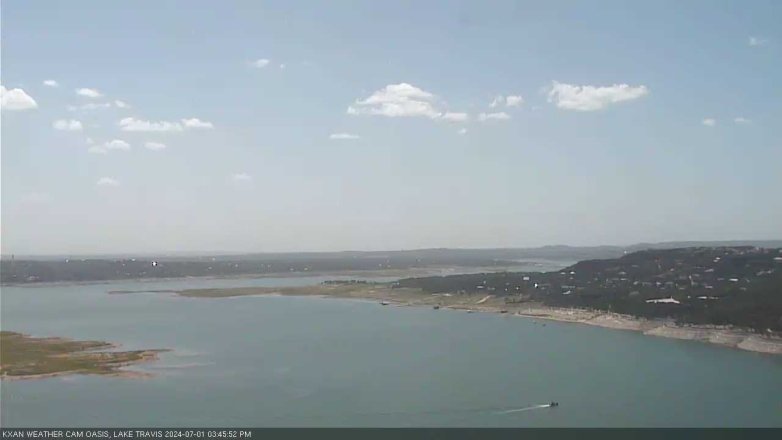 Lake Travis webcam, July 1, 2024 3:45 PM CT