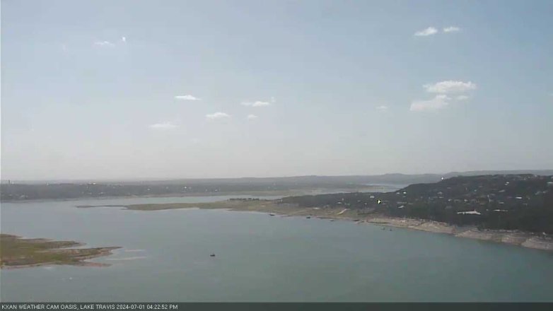 Lake Travis webcam, July 1, 2024 4:25 PM CT