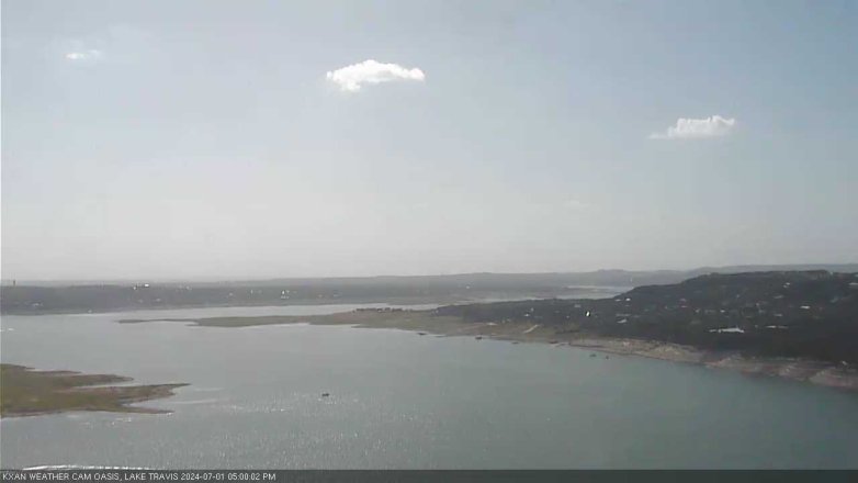 Lake Travis webcam, July 1, 2024 5:00 PM CT
