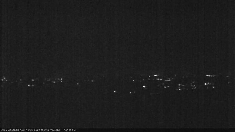 Lake Travis webcam, July 1, 2024 10:45 PM CT
