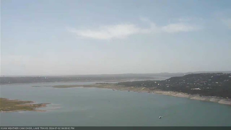 Lake Travis webcam, July 2, 2024 4:00 PM CT