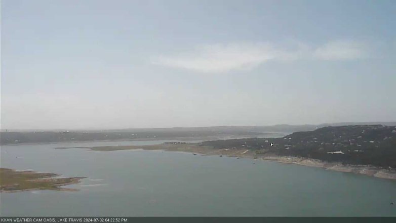 Lake Travis webcam, July 2, 2024 4:25 PM CT