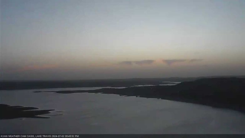 Lake Travis webcam, July 2, 2024 8:45 PM CT