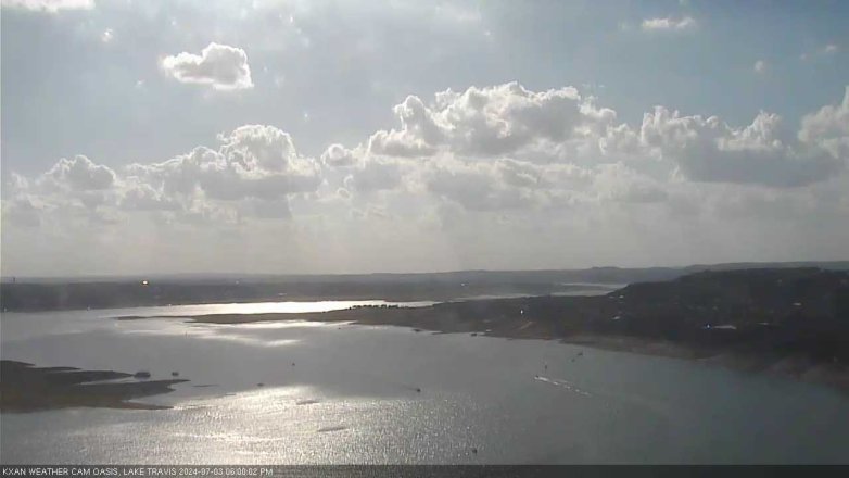 Lake Travis webcam, July 3, 2024 6:00 PM CT
