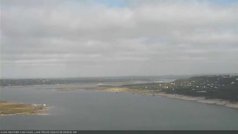 Lake Travis webcam, July 5, 2024 9:00 AM CT