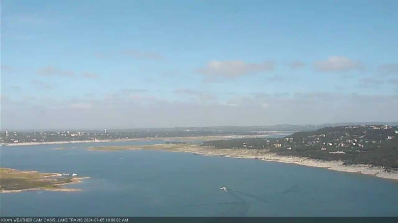 Lake Travis webcam, July 5, 2024 10:00 AM CT