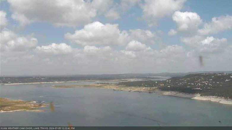Lake Travis webcam, July 5, 2024 12:25 PM CT