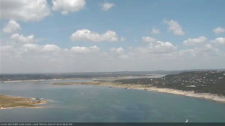 Lake Travis webcam, July 5, 2024 1:00 PM CT