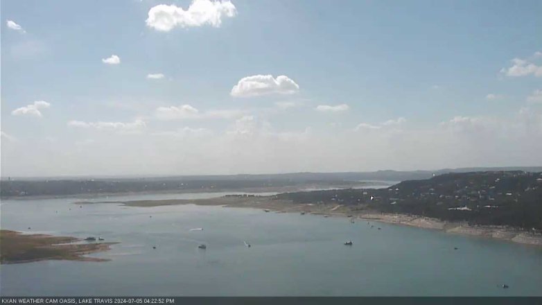 Lake Travis webcam, July 5, 2024 4:25 PM CT
