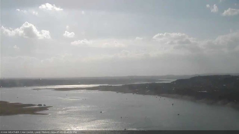 Lake Travis webcam, July 5, 2024 5:45 PM CT