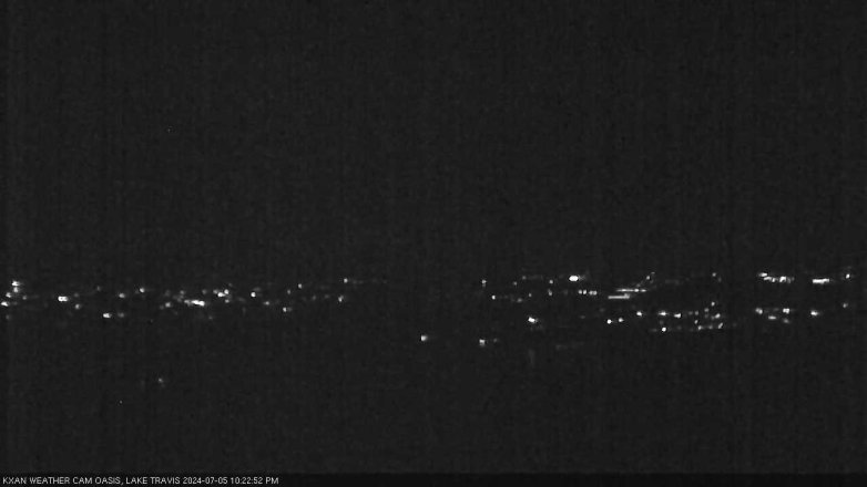 Lake Travis webcam, July 5, 2024 10:25 PM CT