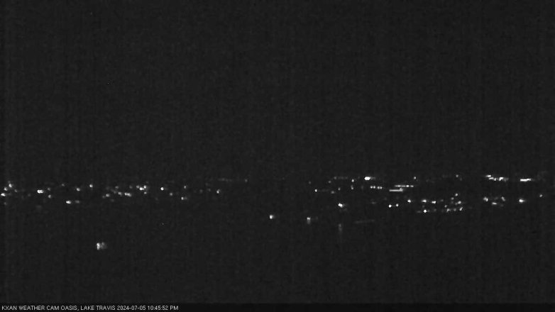 Lake Travis webcam, July 5, 2024 10:45 PM CT