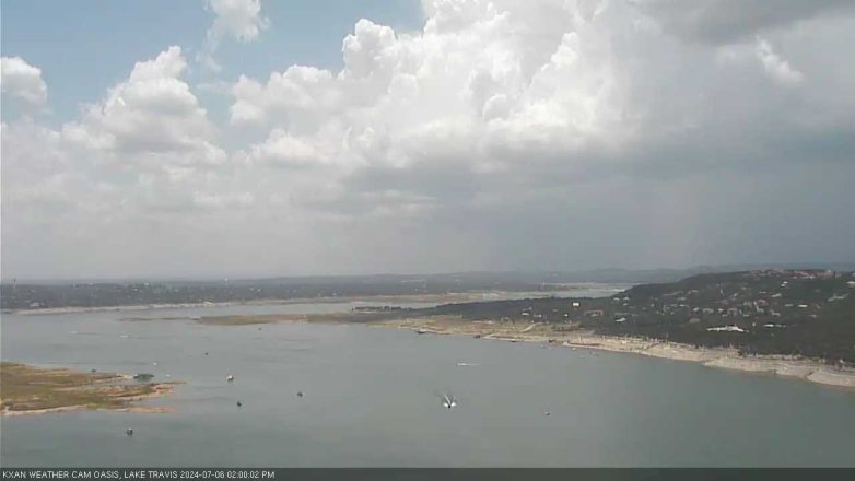 Lake Travis webcam, July 6, 2024 2:00 PM CT