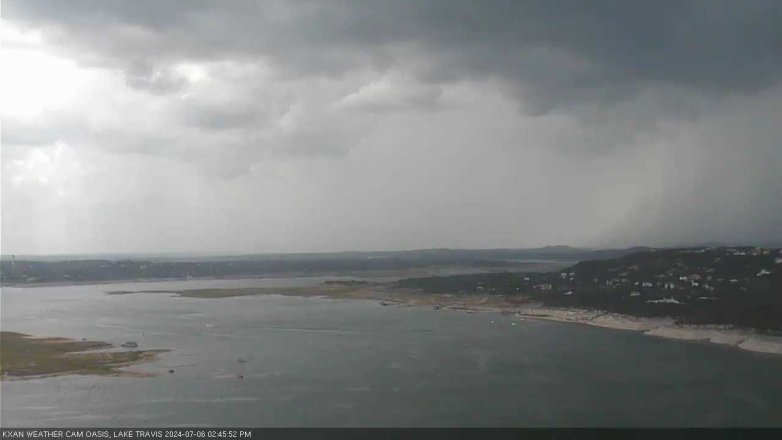 Lake Travis webcam, July 6, 2024 2:45 PM CT