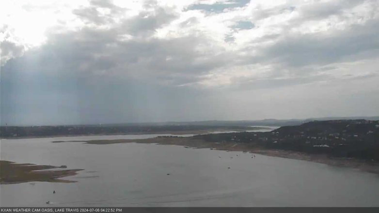 Lake Travis webcam, July 6, 2024 4:25 PM CT